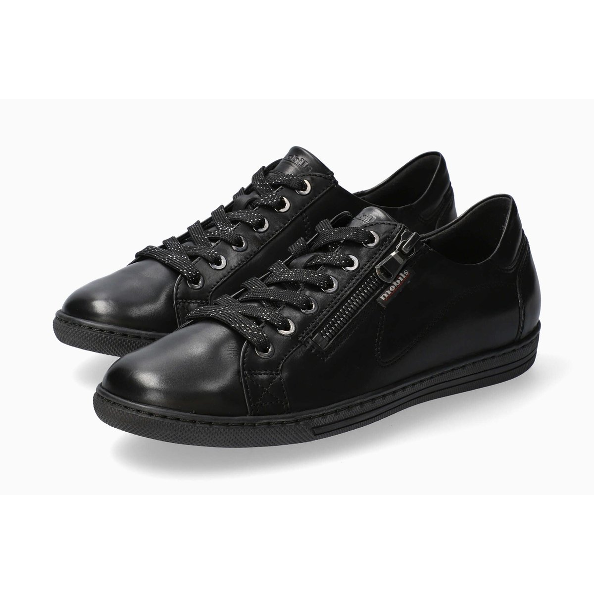 Baskets en cuir HAWAI noir 5125, MEPHISTO