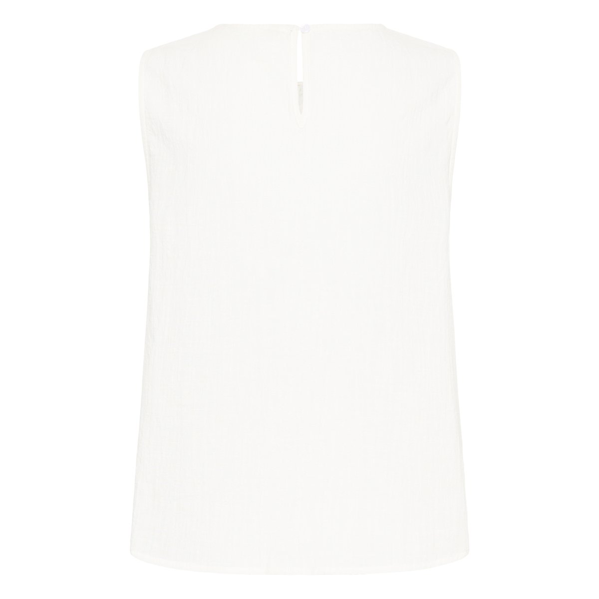Blouse sans manches blanc snow white, CREAM