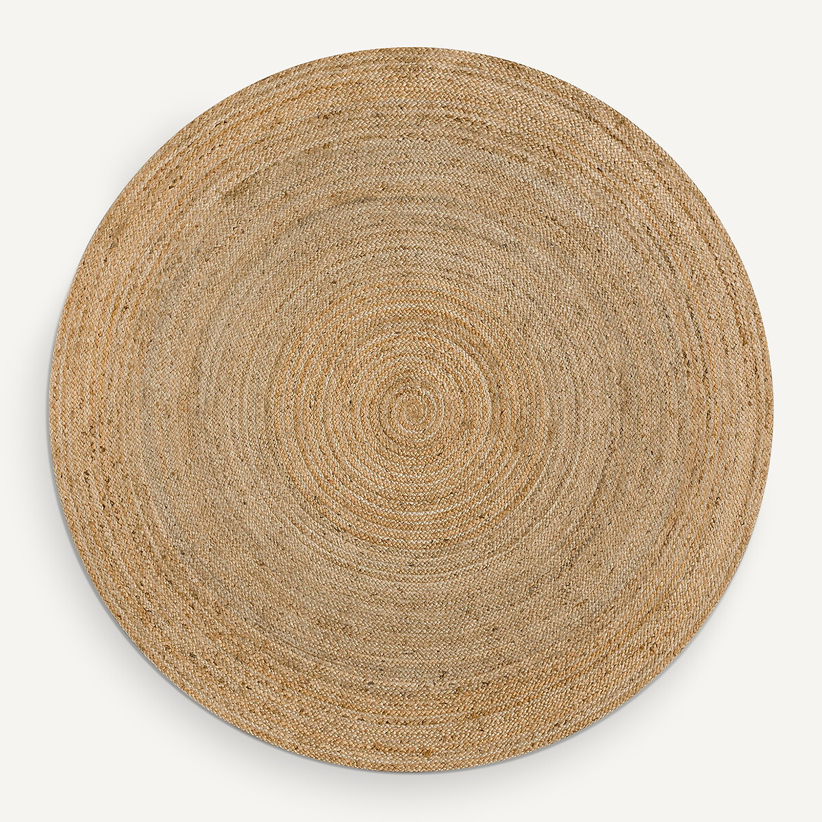 Tapete redondo Ø250 cm em juta, entrançado à mão, Hempy natural, AM.PM