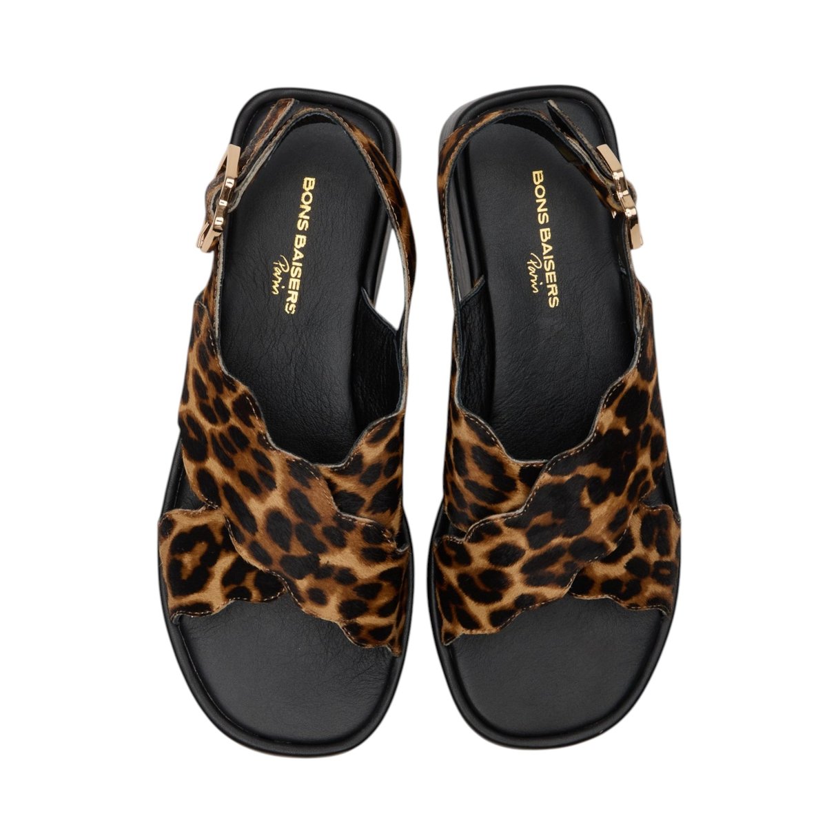 Victoria Cuir Leopard leopard, BONS BAISERS