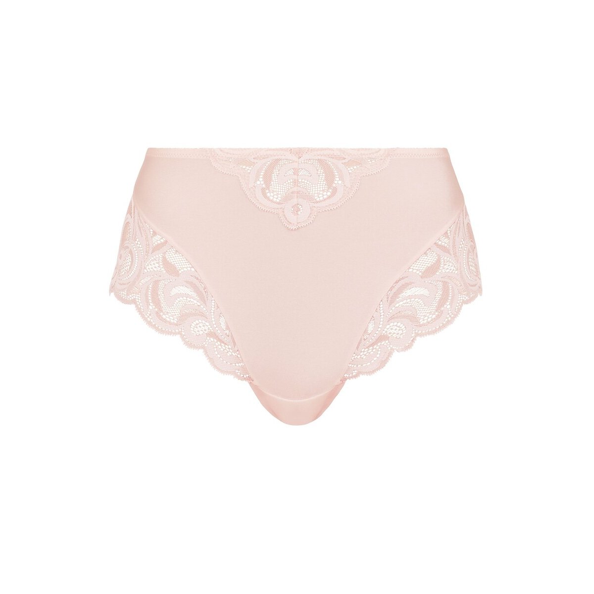 Culotte dentelle CARLA rose poudre, SANS COMPLEXE