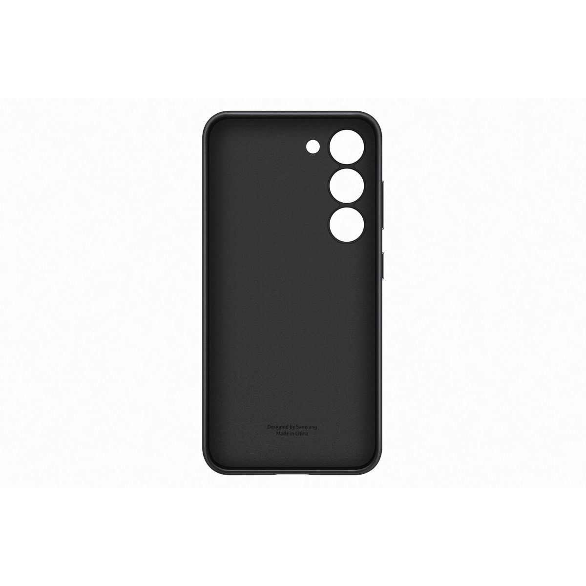 Coque S23 cuir Noir noir, SAMSUNG