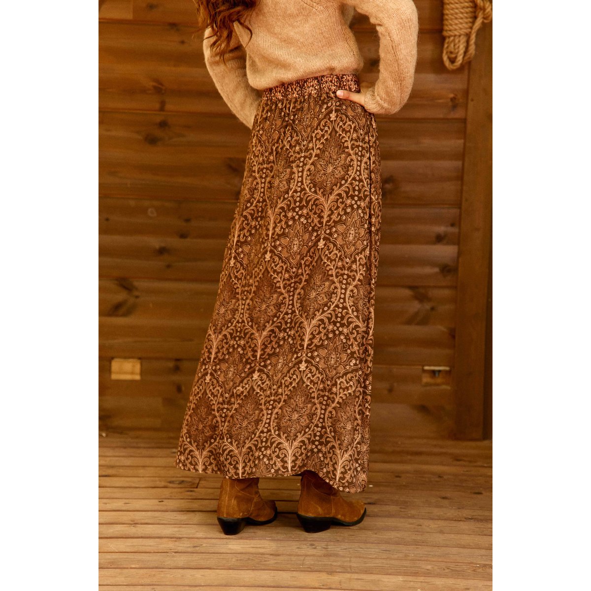 JUPE imprimé cachemire JELLY 16-boho, LA PETITE ETOILE