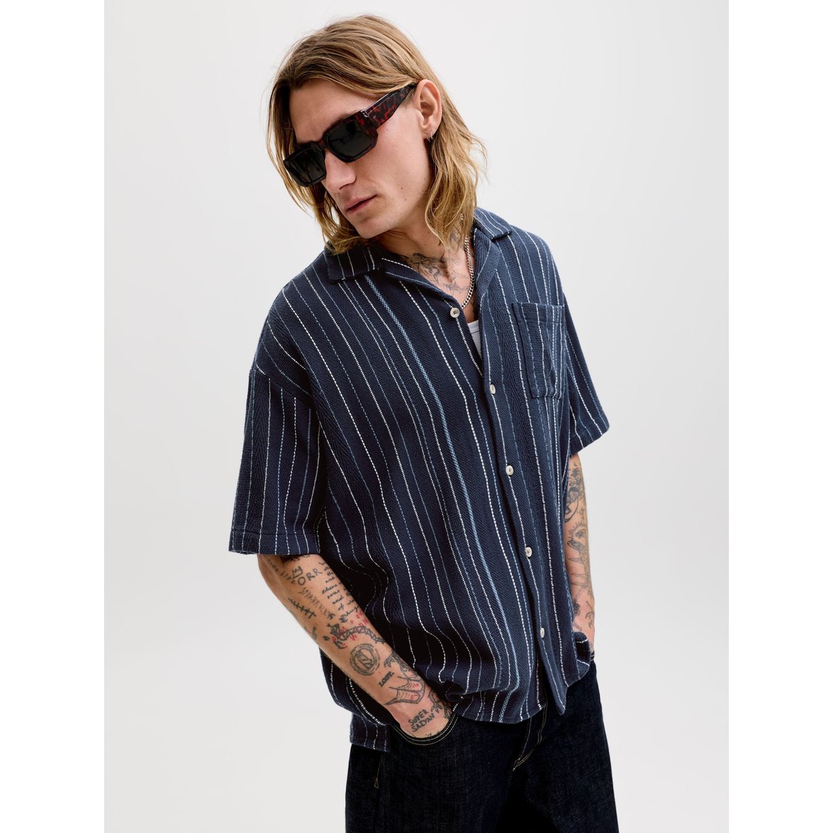 Chemise De Vacances navy blazer, JACK & JONES