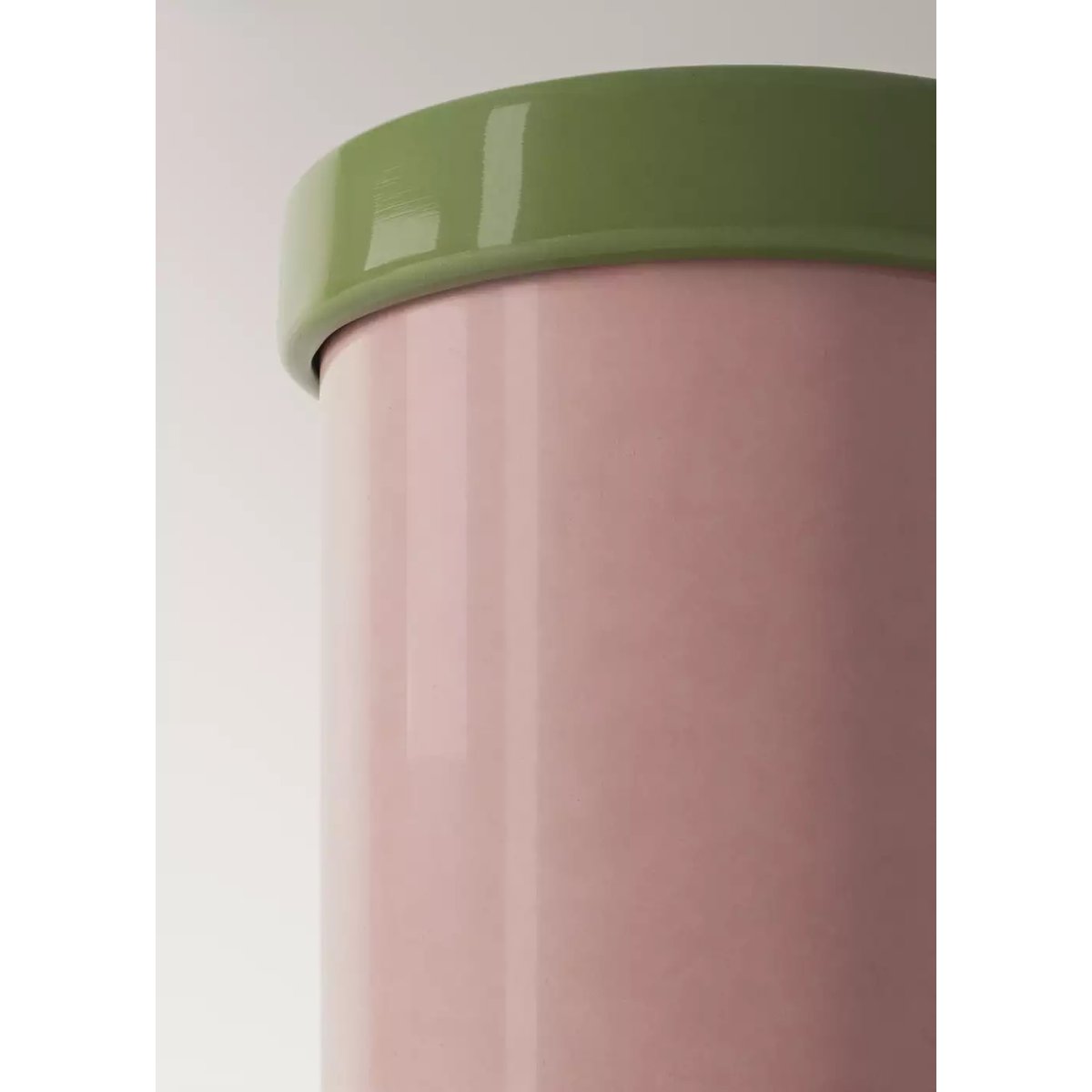 Vase 100 % cristal bicolore violet clair/pastel, MANGO HOME
