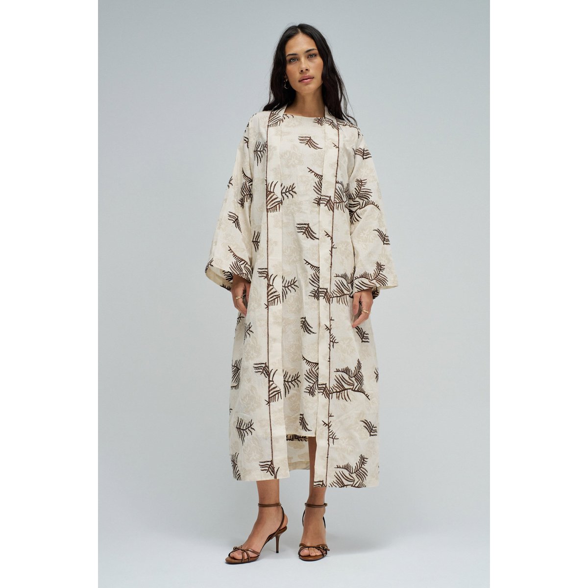 KIMONO AVEC BRODERIES blanc, SALSA JEANS
