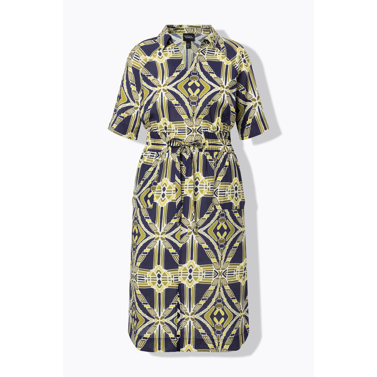 Robe midi avec poches marine, ULLA POPKEN