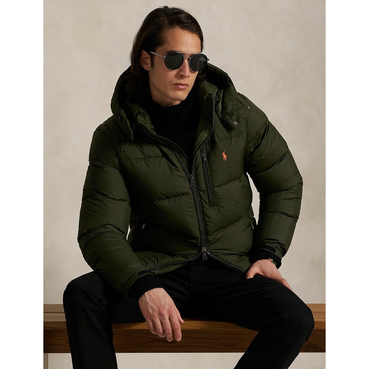 Gorham Padded Jacket olive, POLO RALPH LAUREN