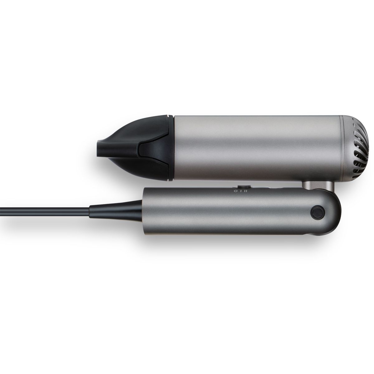 Sèche cheveux de voyage EFHD PocketDry noir et gris, ESSENTIEL B