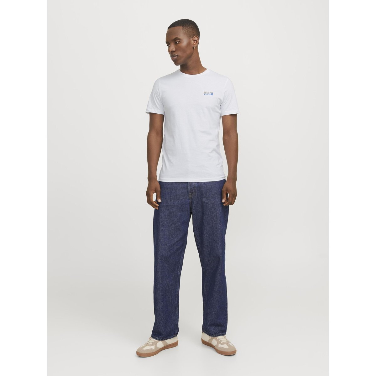 T-Shirt noire - black, JACK & JONES