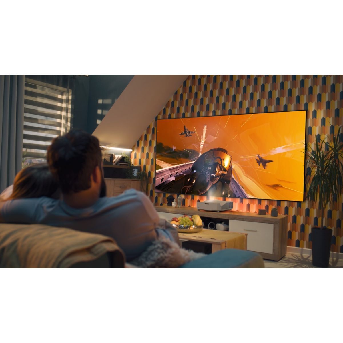 Vidéoprojecteur home cinéma GT3500HDR blanc, OPTOMA