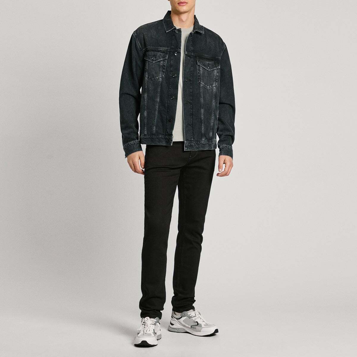Veste À Coupe Décontractée En Denim jean, PEPE JEANS