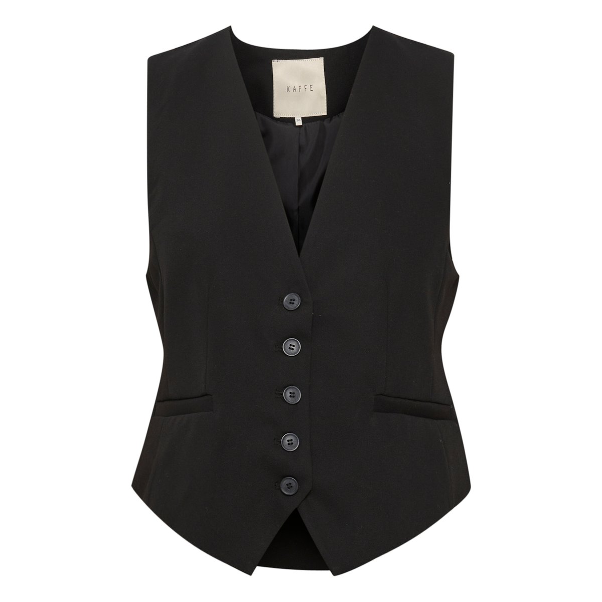 Manteau noir black deep, KAFFE