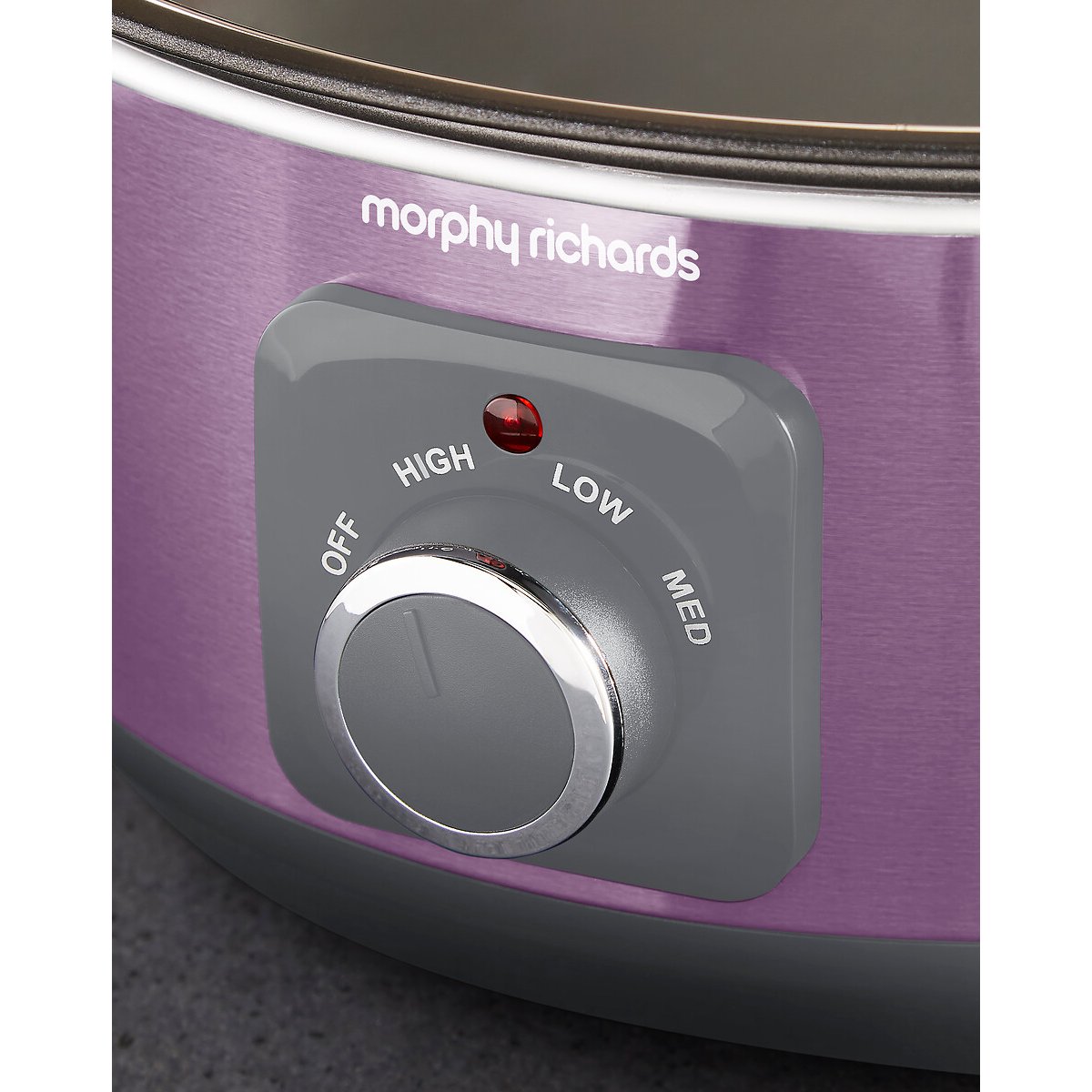 Accents Sear & Stew 3.5L Slow Cooker purple, MORPHY RICHARDS