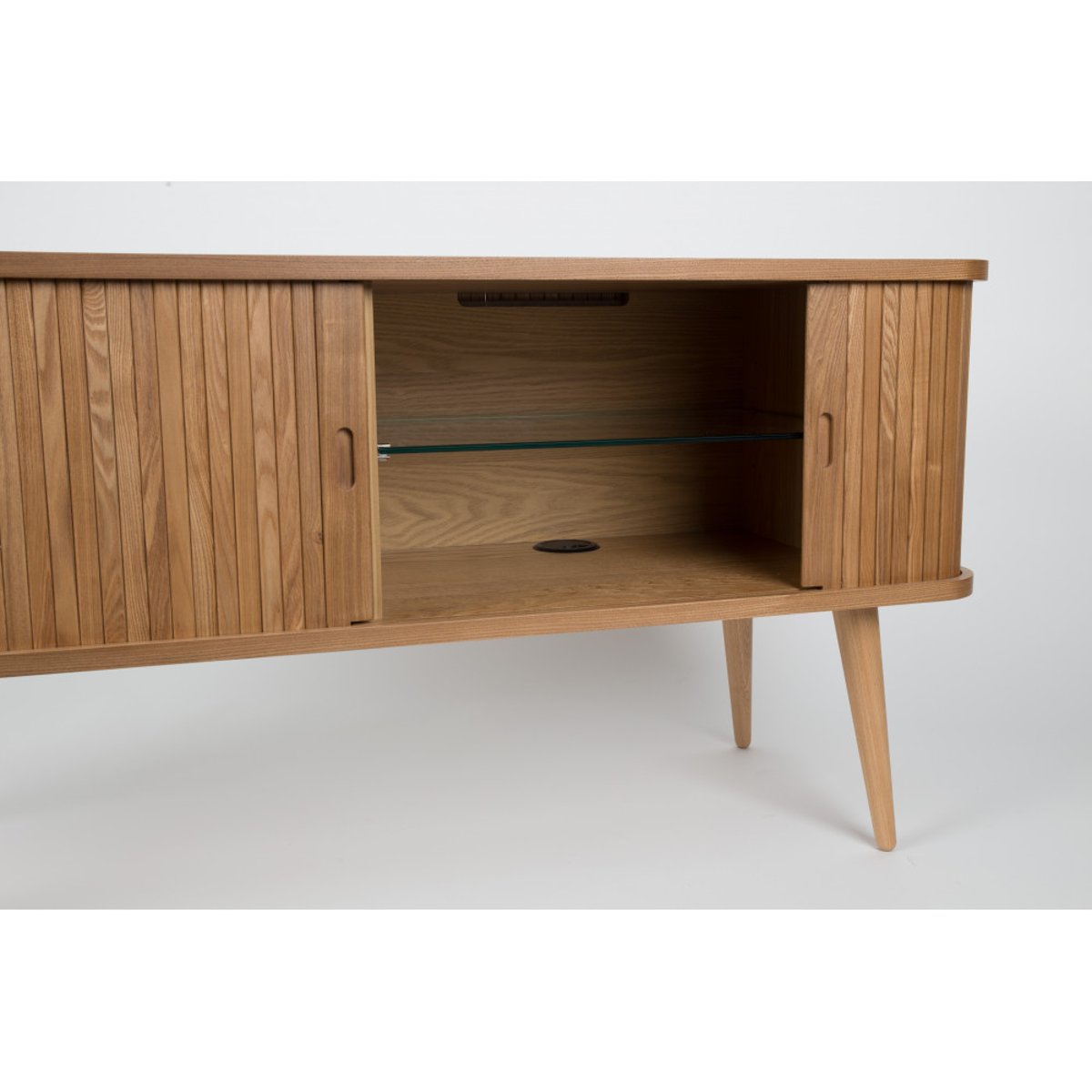 Buffet design bois - BARBIER naturel, ZUIVER