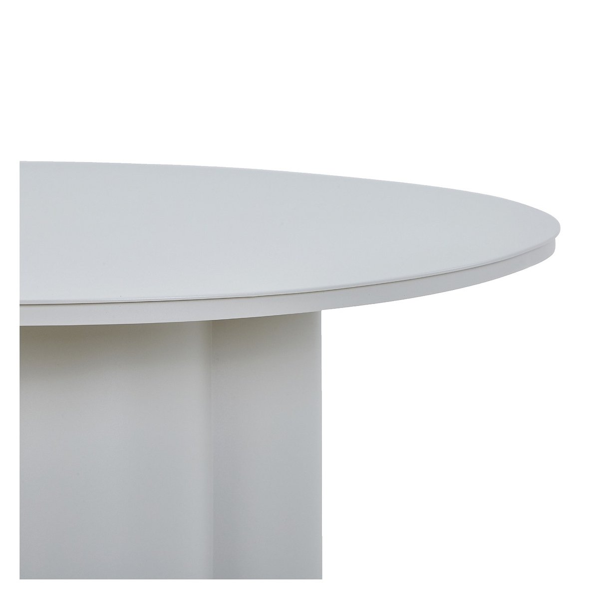 Table basse de jardin aluminium VILANA gris clair, HABITAT