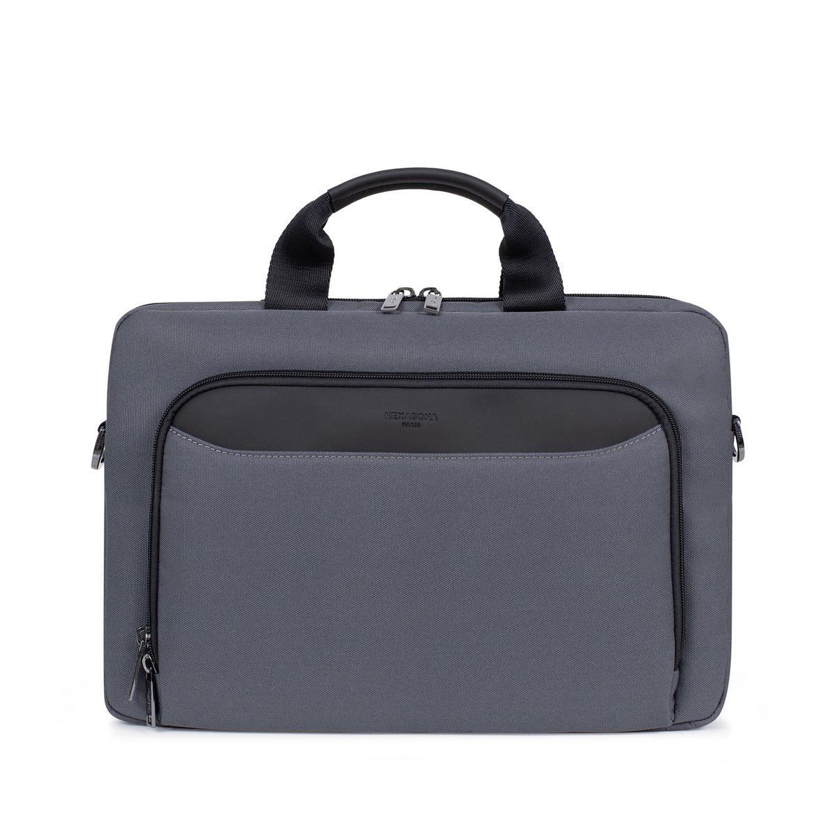 Porte-documents  PARTNER gris, HEXAGONA