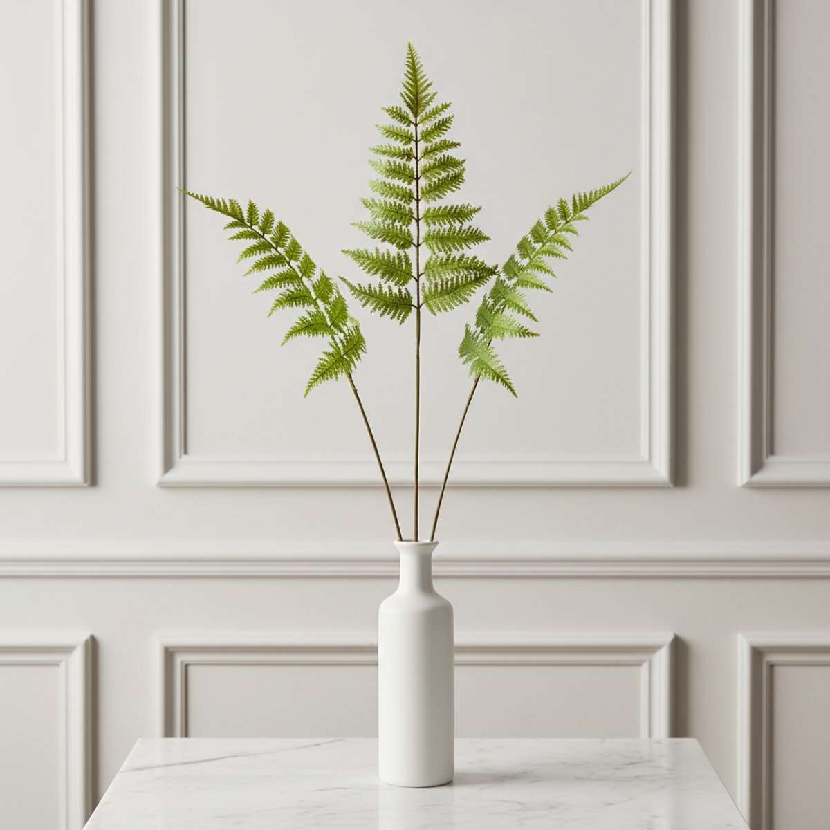 Tige de fougère artificielle H55 vert, SIA DECO