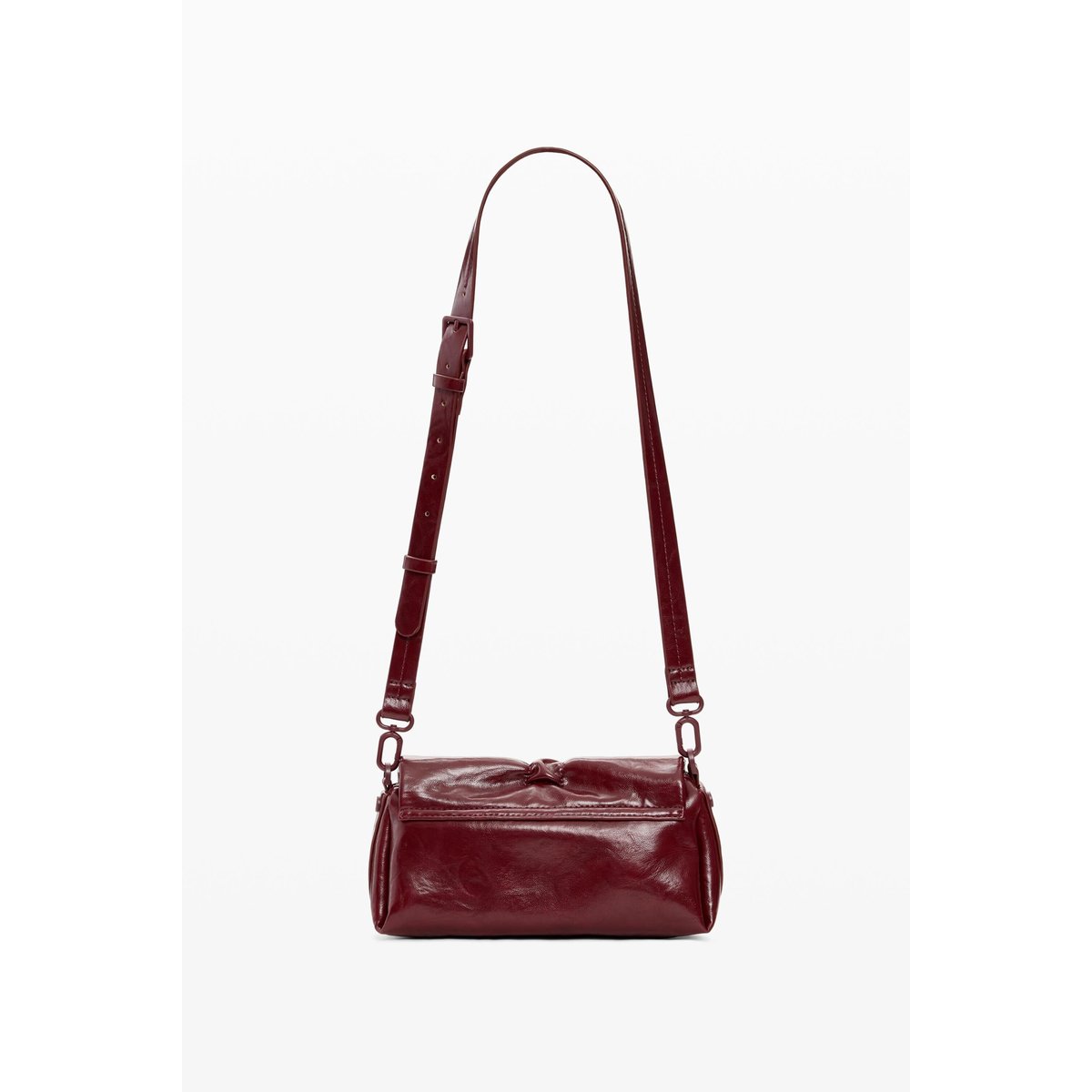 Petit sac brillant à nœud rouge, DESIGUAL