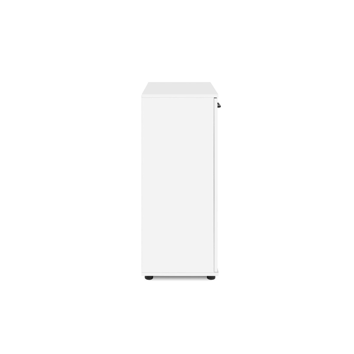 Meuble de rangement blanc 2 portes ALVA blanc, PIER IMPORT