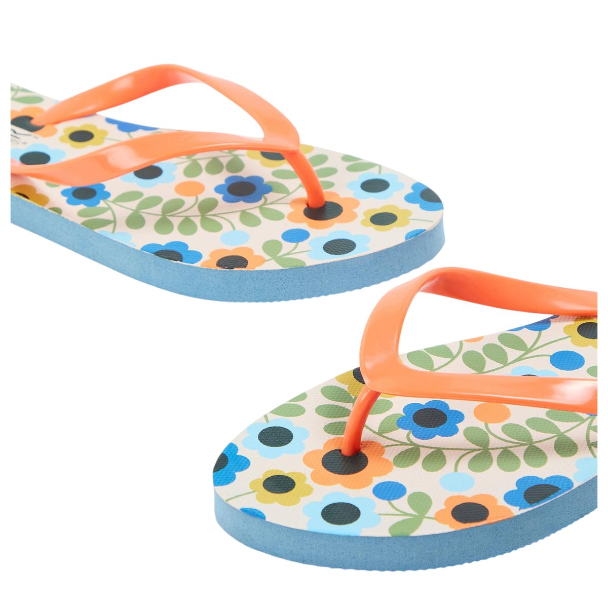 Tongs motif/style fleurs de prairie ORLA multicolore, REGATTA