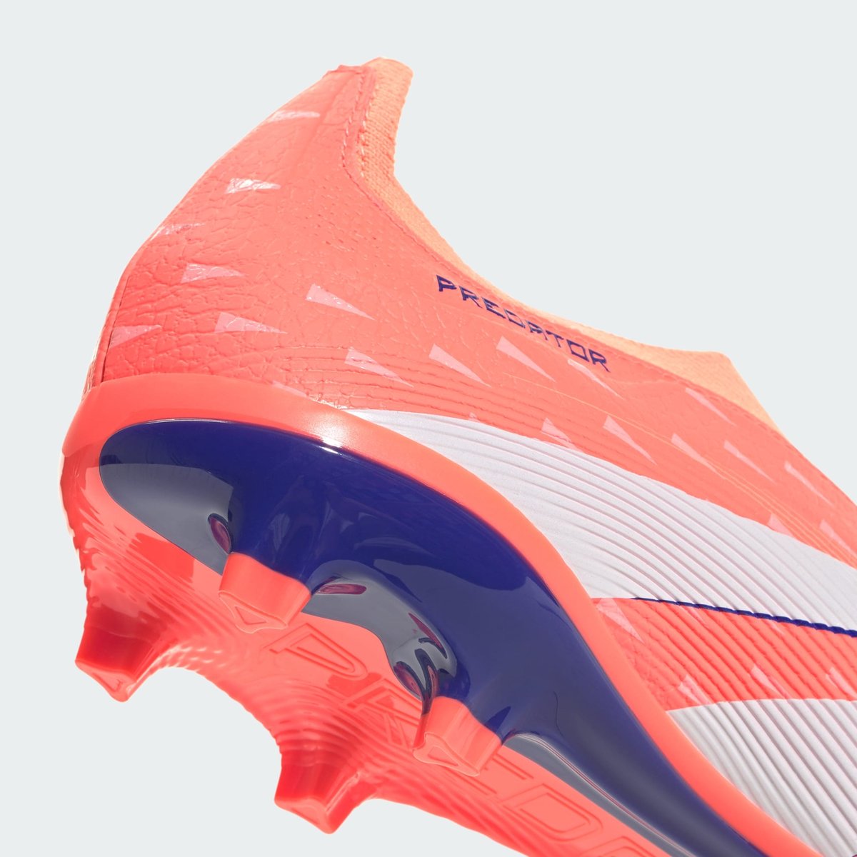 Chaussure Sans Lacets Predator League Terrain Souple/Multi-Surfaces signal coral / cloud white / beam orange, adidas Performance