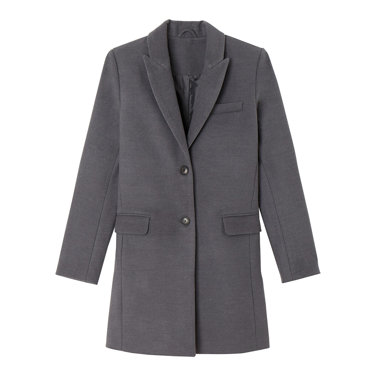 Manteau pardessus gris foncé, LA REDOUTE COLLECTIONS