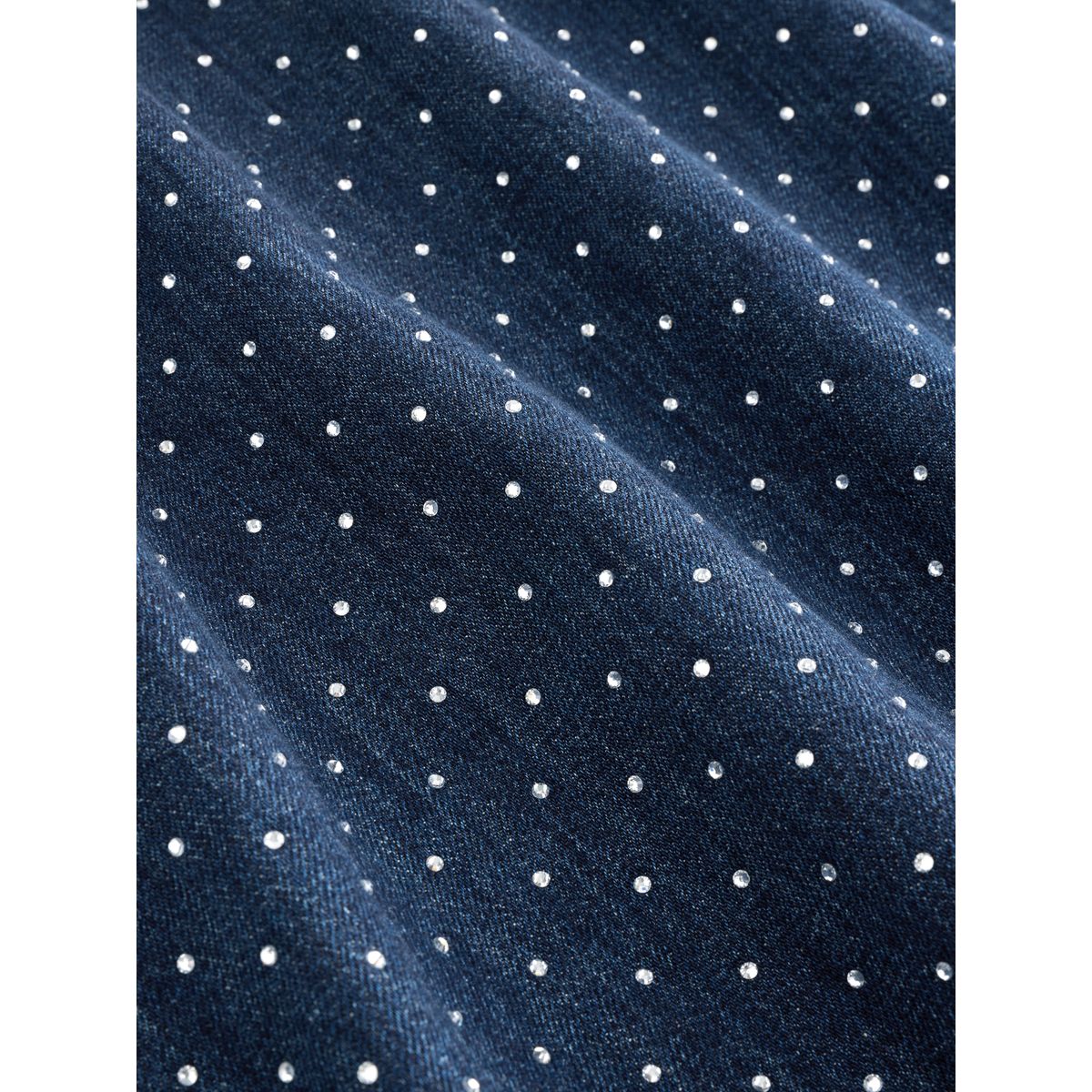Haut en denim fantaisie délavage bleu, NEXT