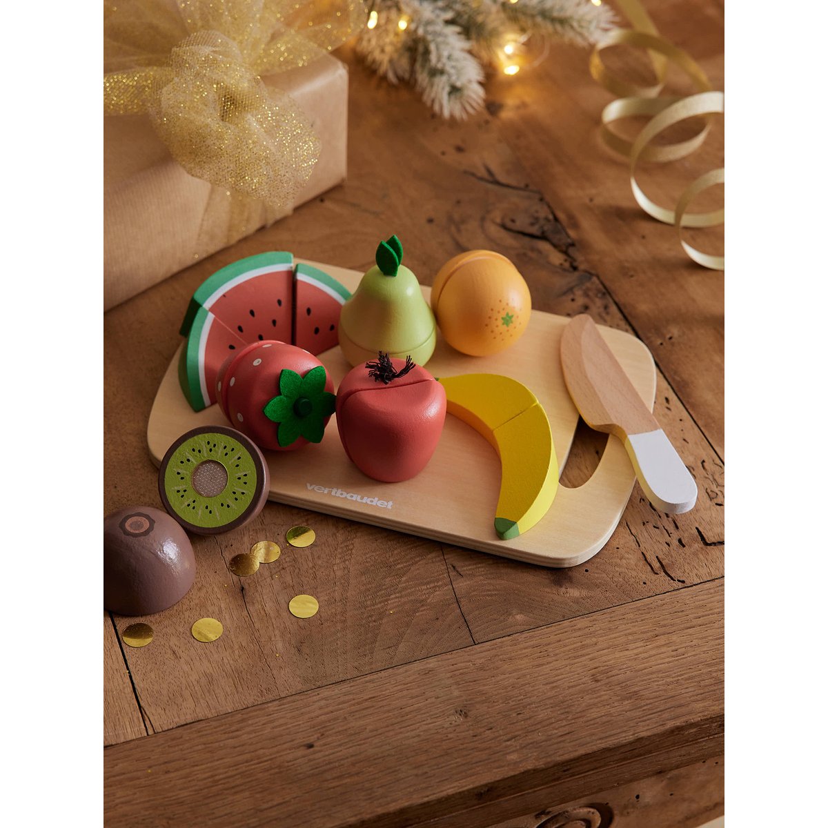 Fruits à couper en bois FSC® bois, VERTBAUDET
