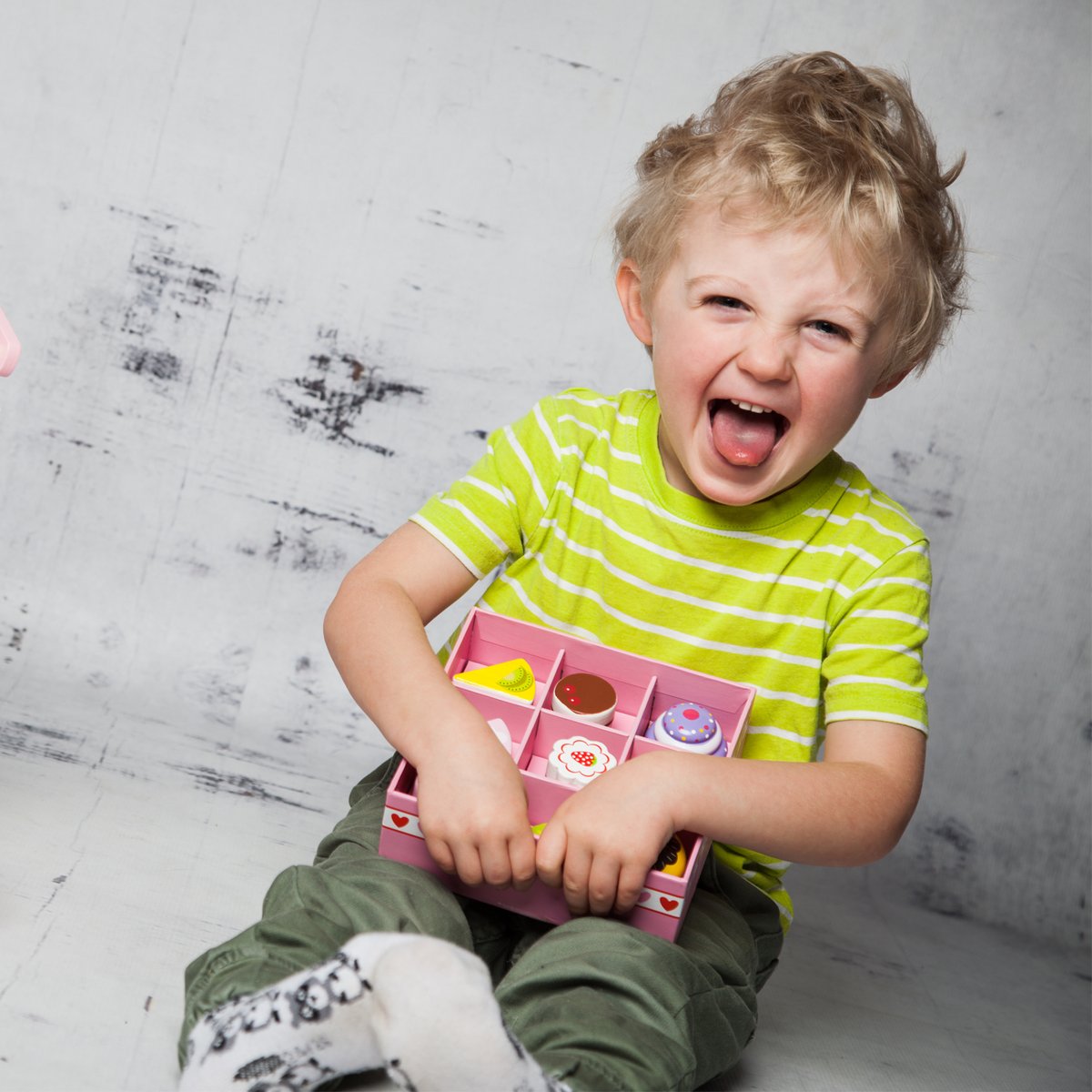 Assortiment de pâtisseries rose, NEW CLASSIC TOYS