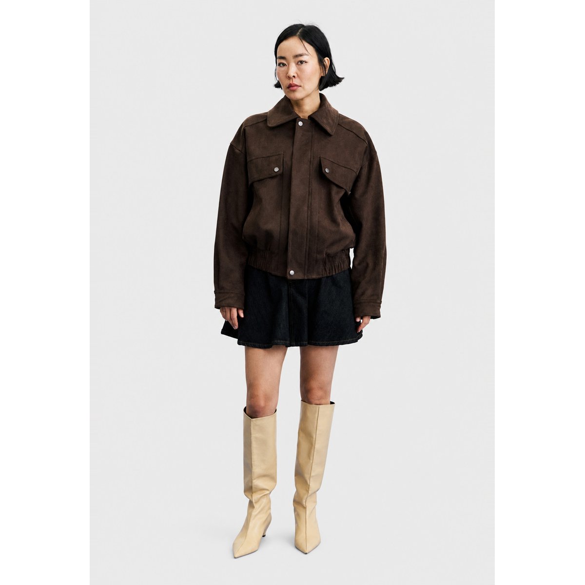 Veste Foxton FOXTON marron chocolat, FRNCH