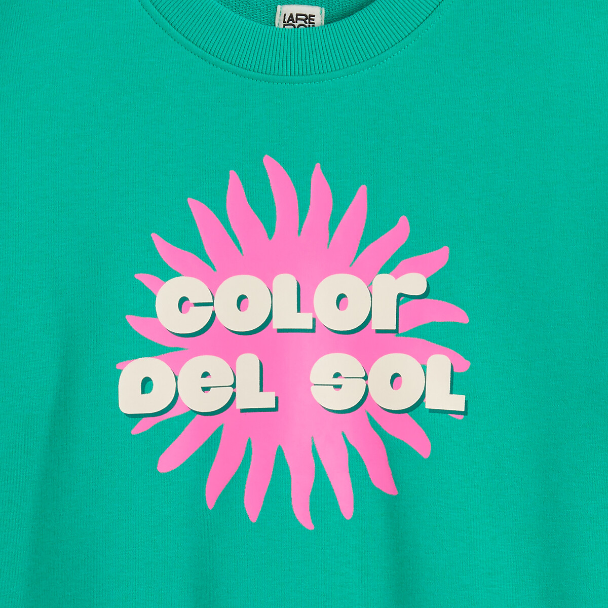 Sweat imprimé vert, LA REDOUTE COLLECTIONS