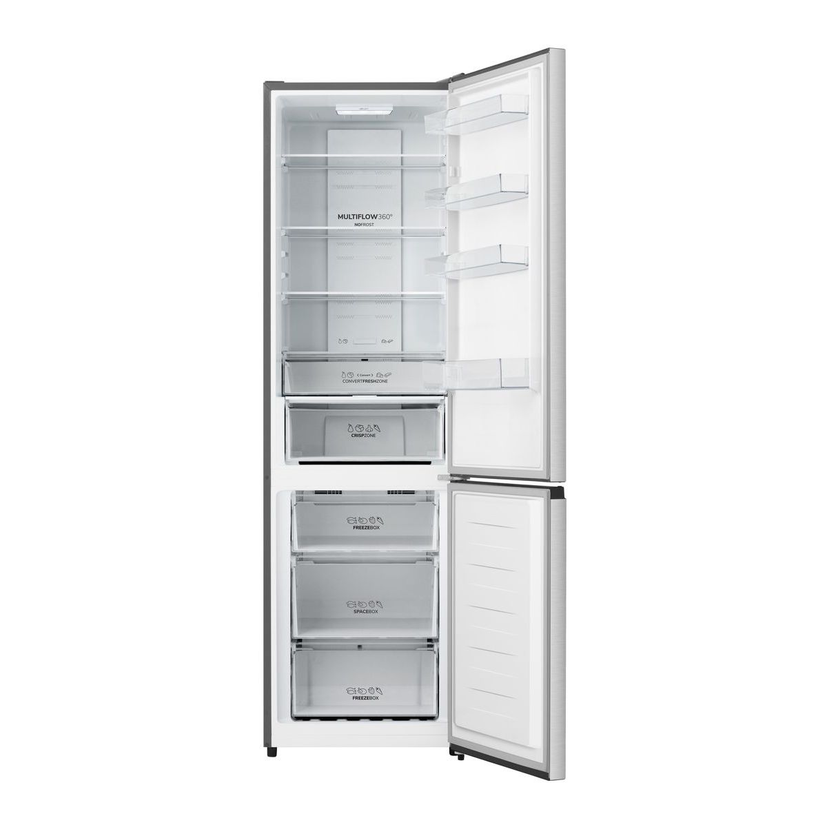 Réfrigérateur combiné NRK620DAXL4 couleur unique, GORENJE