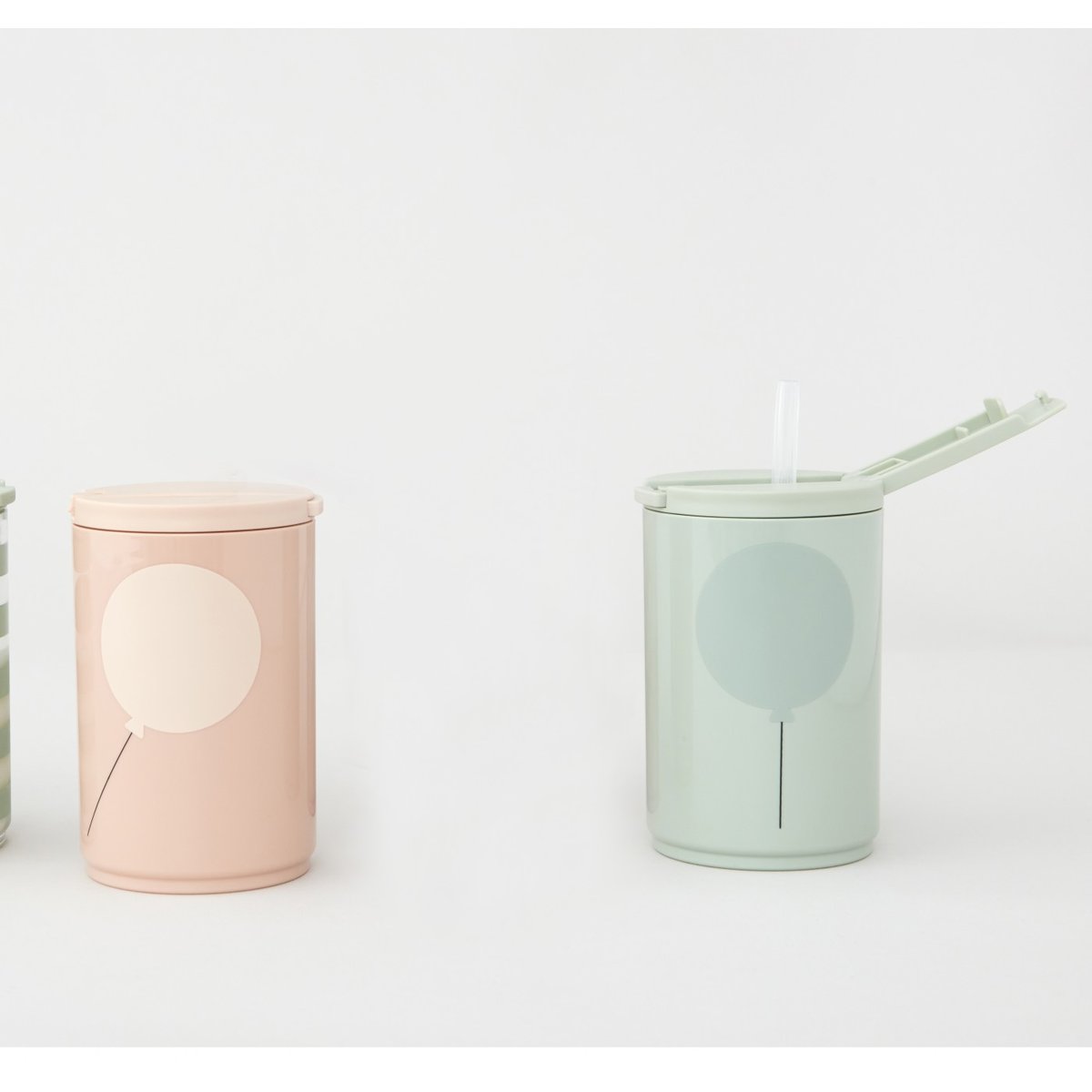 Gourde Verte avec Paille vert, DESIGN LETTERS
