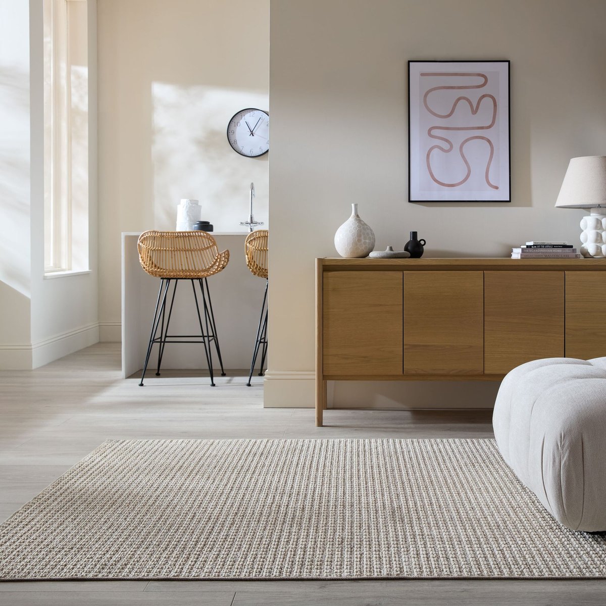 Tapis lavable SPECKLE gris, FLAIR RUGS