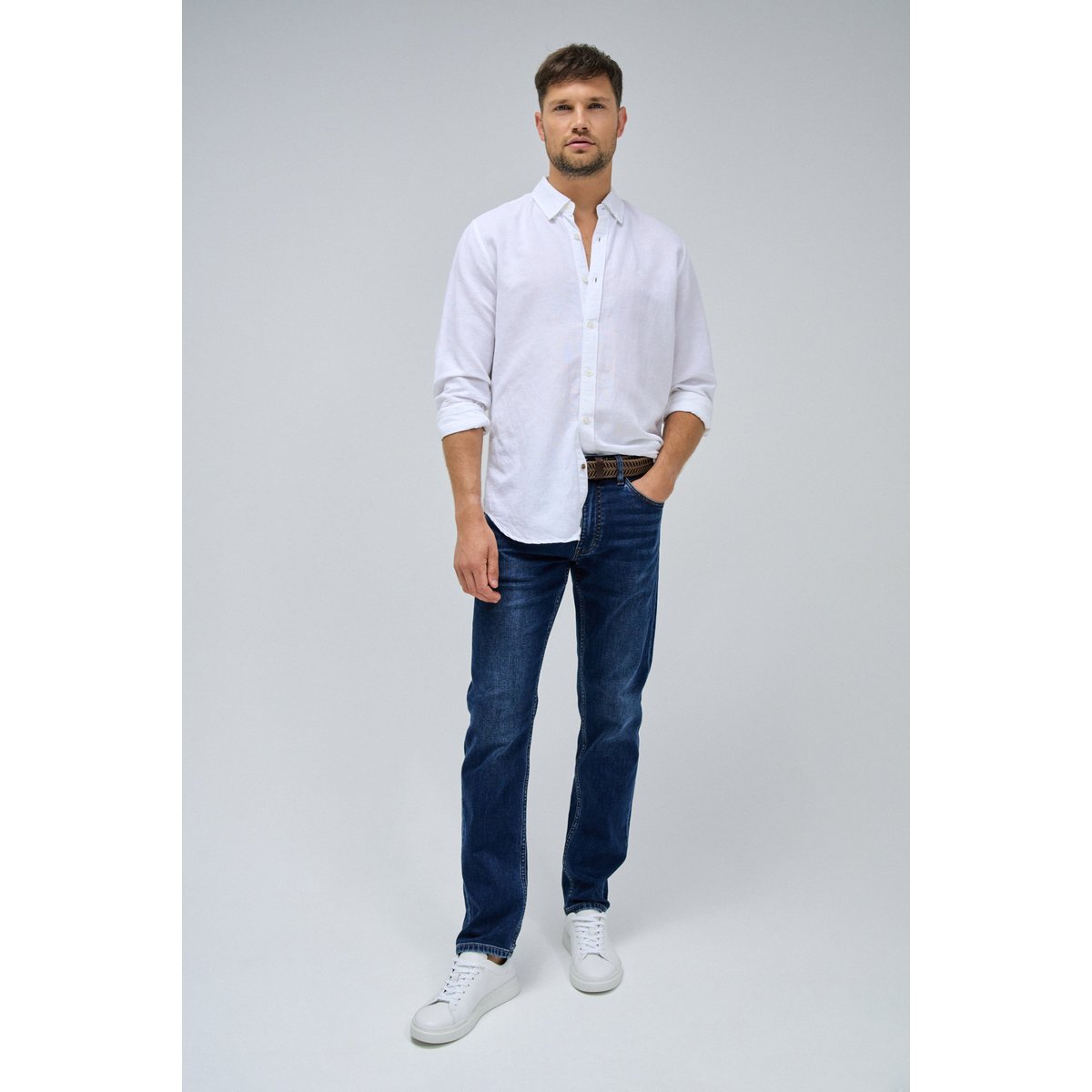 JEAN SLIM FIT S-ACTIV bleu denim, SALSA JEANS