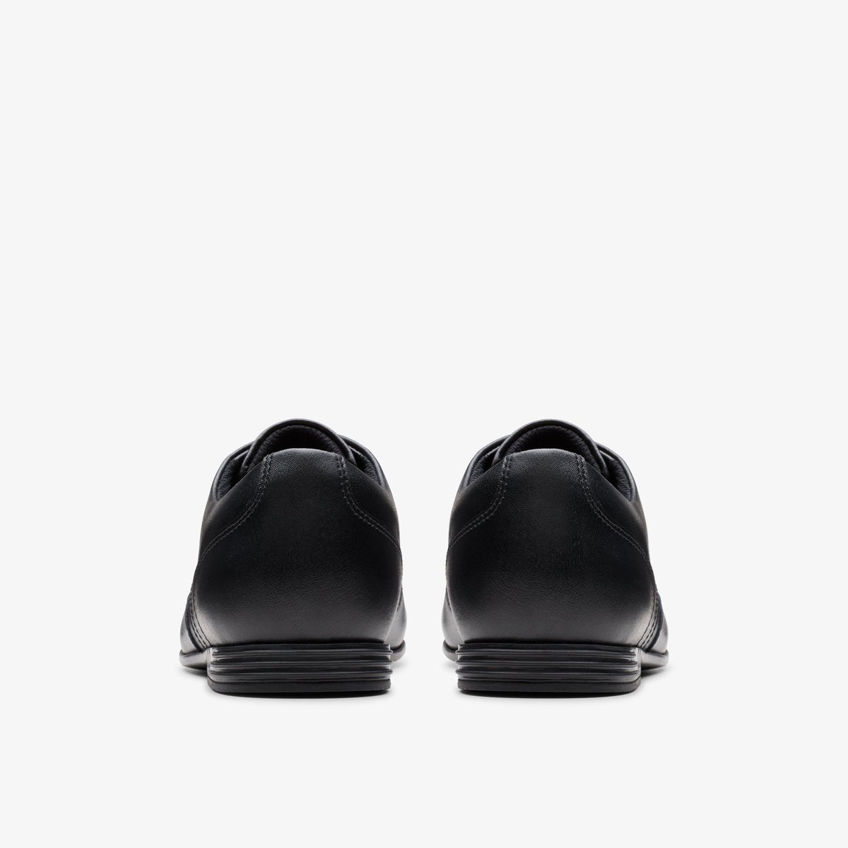 Derbies Cuir Coupe Large FINJA WING Y noir, CLARKS