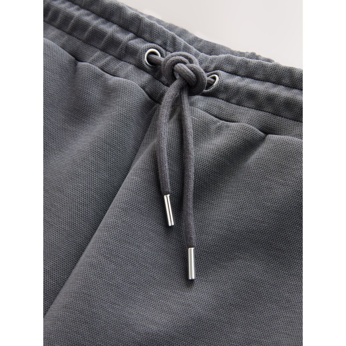 Short en jersey zippé gris anthracite, NEXT