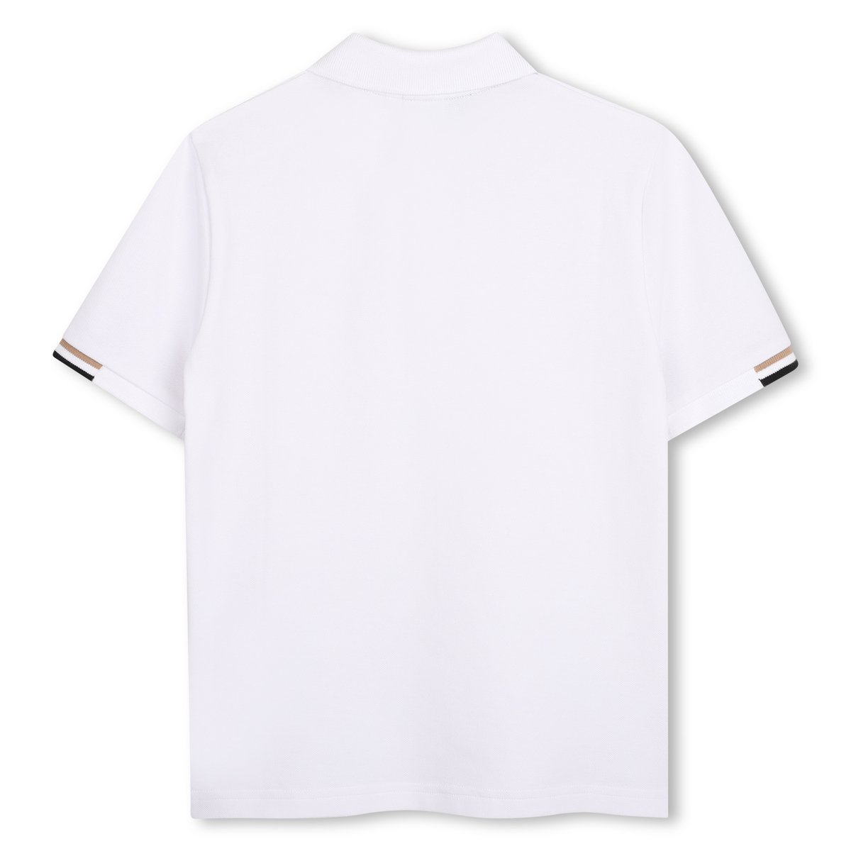 Polo manches courtes blanc, BOSS KIDSWEAR