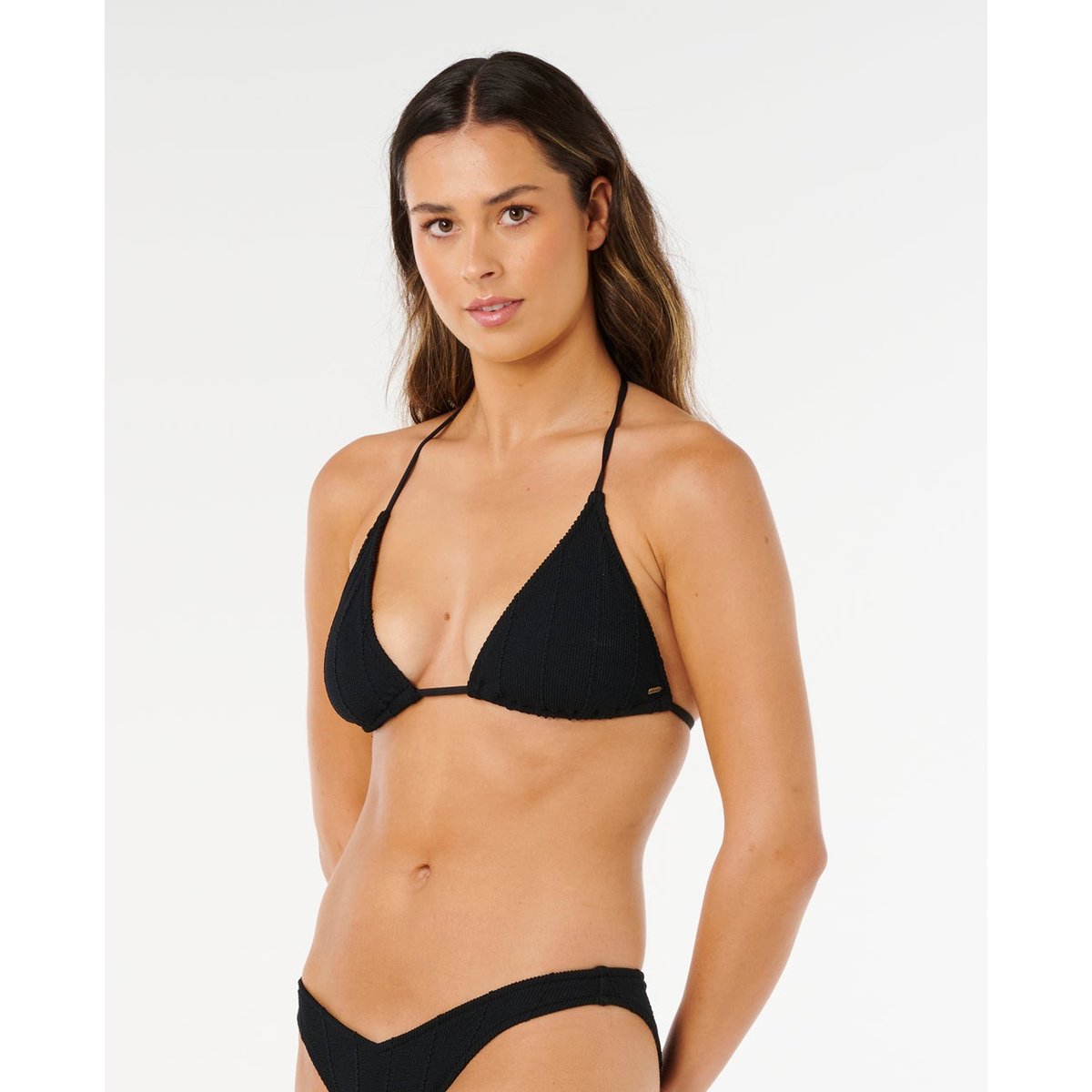 Haut de maillot de bain triangle multi-fit Vibe SURF noir, RIP CURL