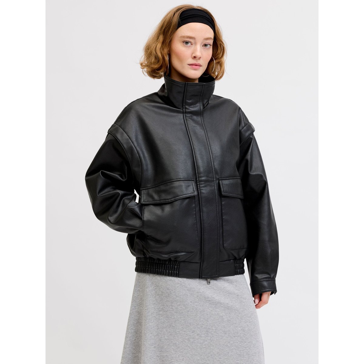 Veste En Cuir black, JJXX