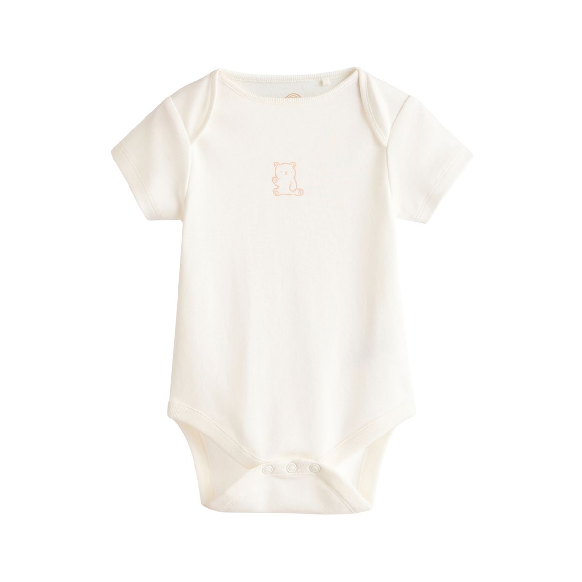 Body ours à manches courtes bébé, lot de 5 naturel, NEXT