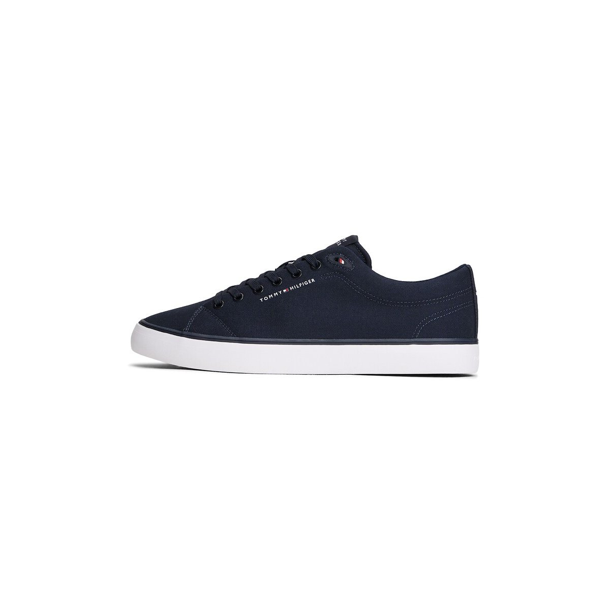 Baskets en canvas Harlem Core II bleu marine, TOMMY HILFIGER