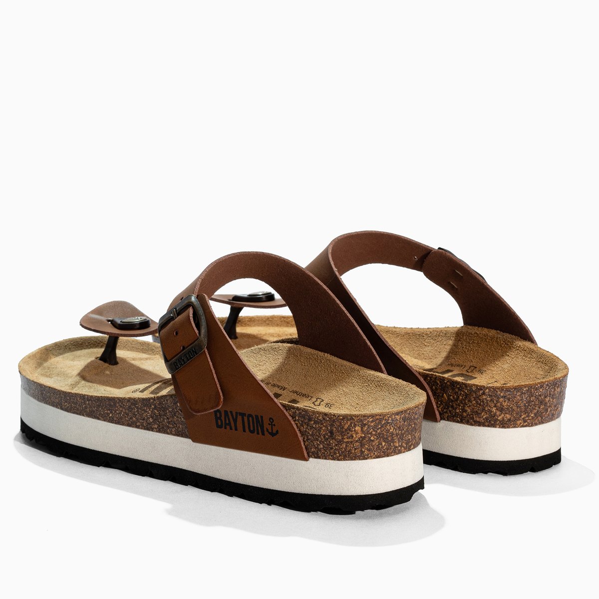 Tongs ASTURIAS camel, BAYTON