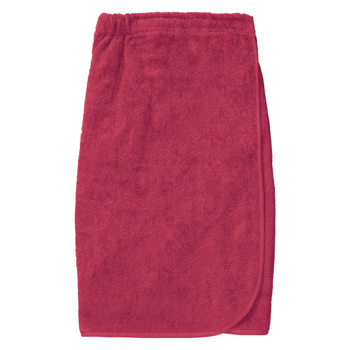 Ensemble Paréo 3 pièces : 1 paréo de bain + 1 bonnet + 1 paire de mules LUXURY rose indien, SENSEI MAISON