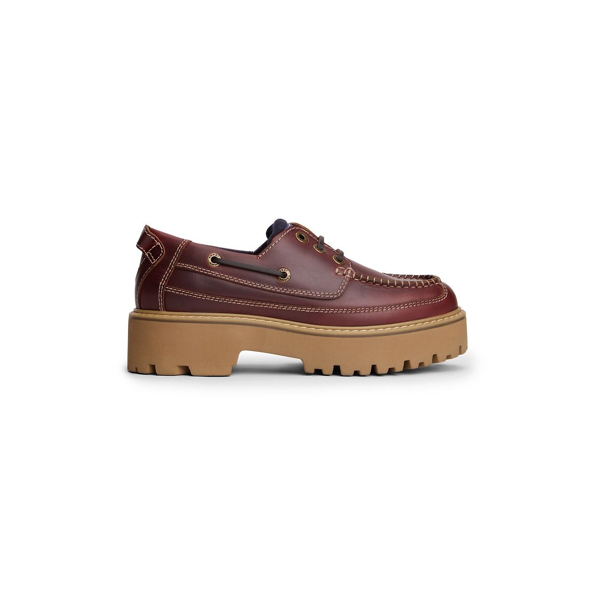 Mocassins bateau en cuir Archive '01 marron, TOMMY JEANS