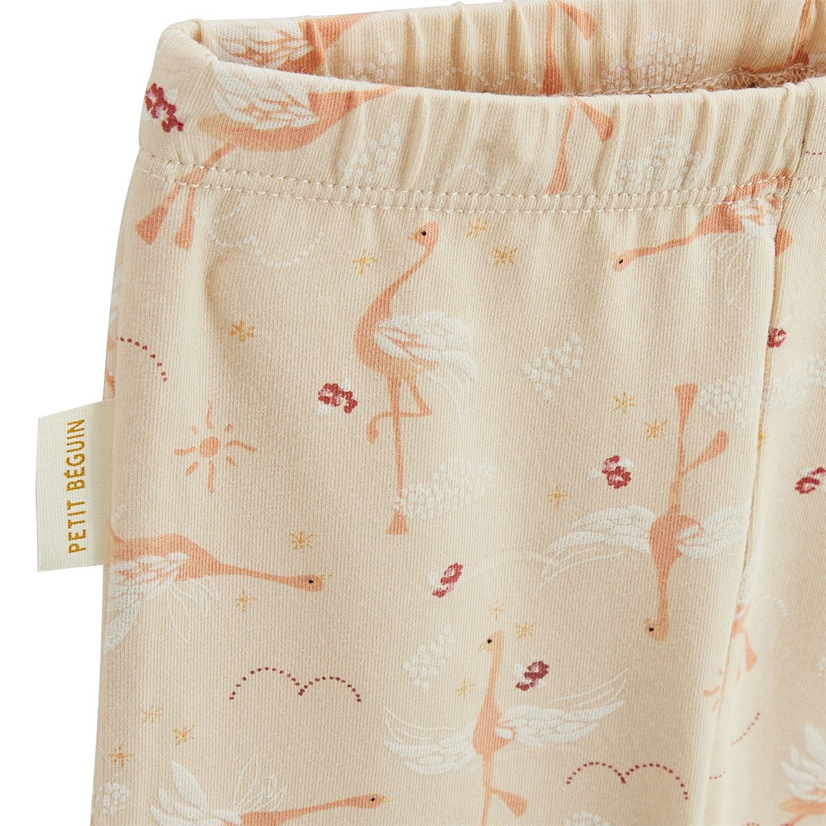 Lot de 2 pyjamas courts enfant 2 pièces Poésie d'été vanille, PETIT BEGUIN