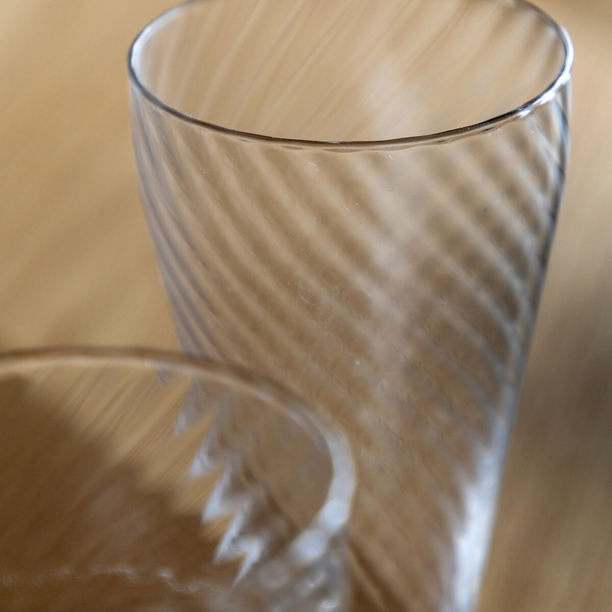 Set of 4 Vela Champagne Flutes in Clear transparent, ÉDITÉ