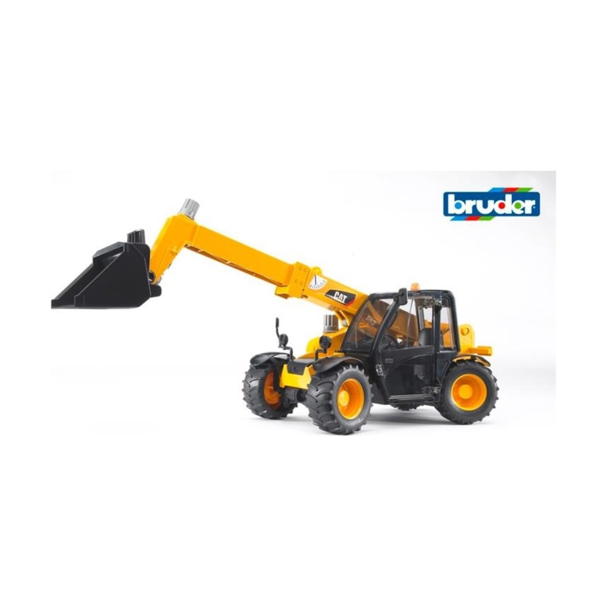 Chargeur télescopique CAT jaune, BRUDER