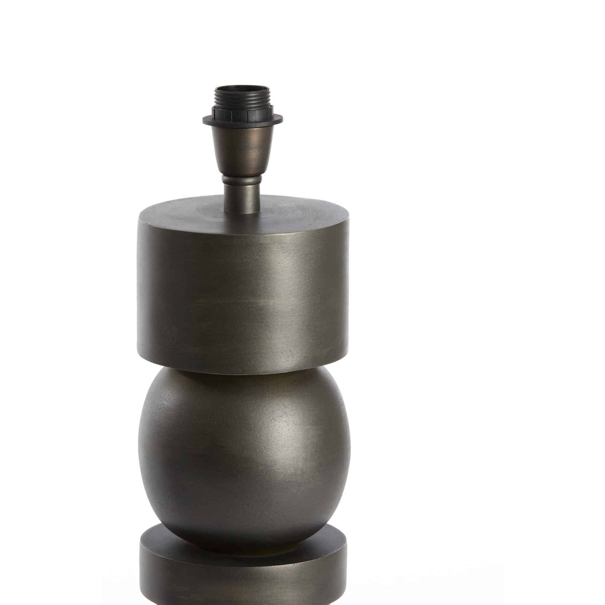 Base De La Lampe Métal LABIS anthracite, LIGHT & LIVING 